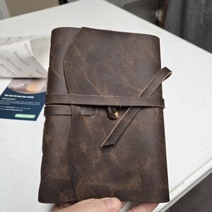 Bed Sure Brown Leather Journal